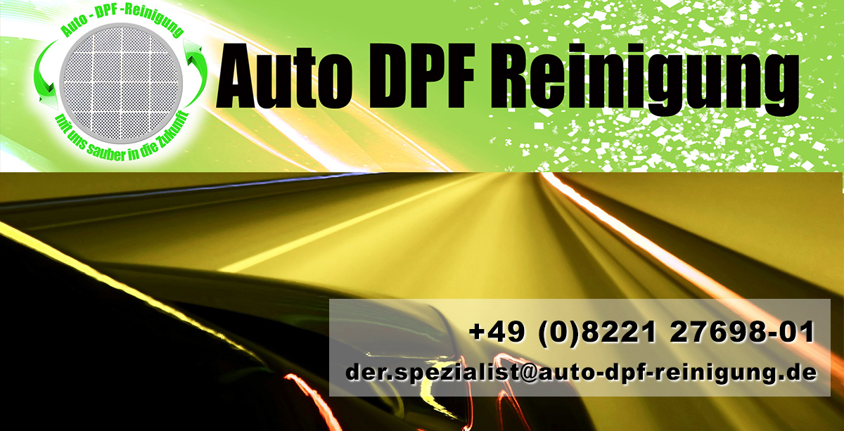 Auto DPF Reinigung Dieselpartikelfilter Reinigen Statt Ersetzen